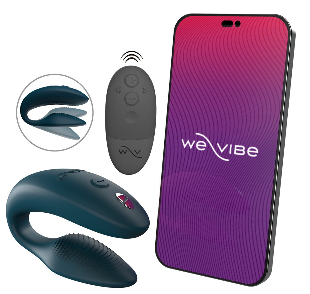 Vibrador especial Sync2 7.8 cm – verde | We-Vibe