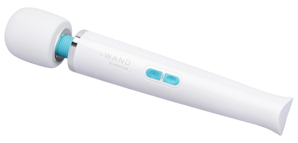 Massaggiatore wand 10 funzioni – ricaricabile, bianco