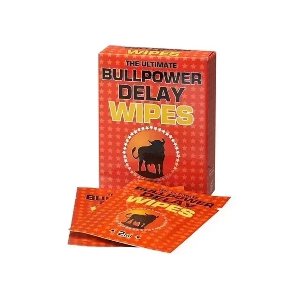 Produto de higiene íntima Bull Delay Wipes Sachets | Cobeco