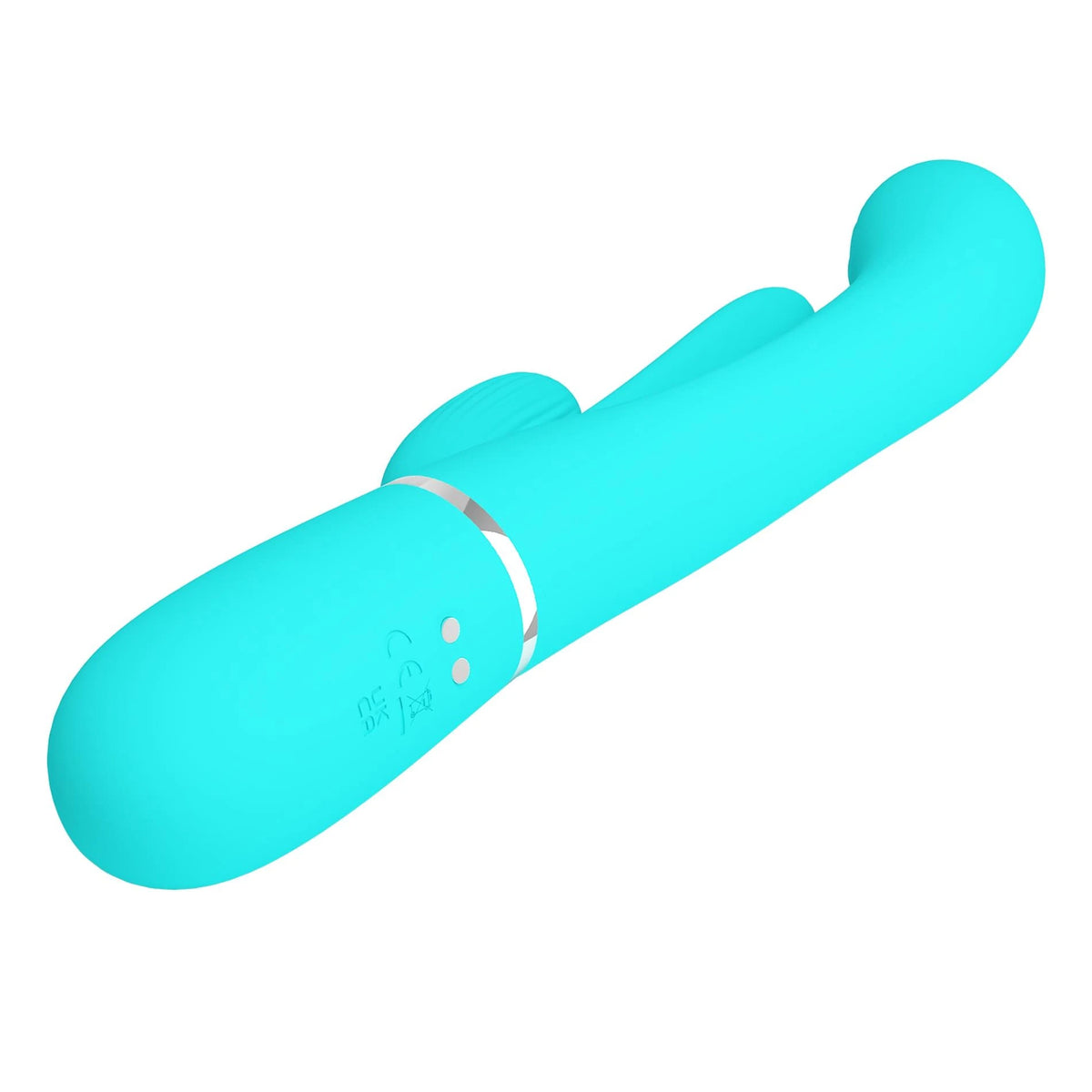 Vibrador rabbit Twinkled Tenderness 7 thumping 7 funções – azul claro | Pretty Love