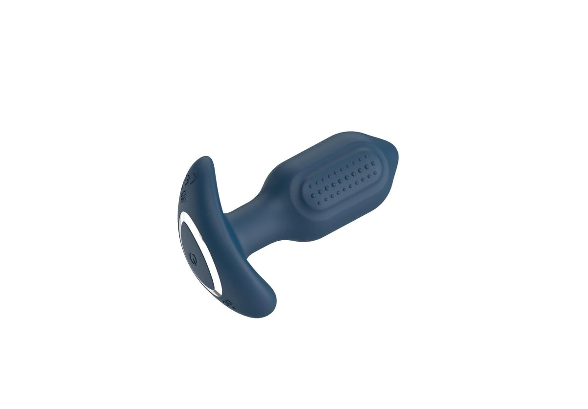 Plug anal Victoria – vibrador, con mando a distancia, azul | Favorites