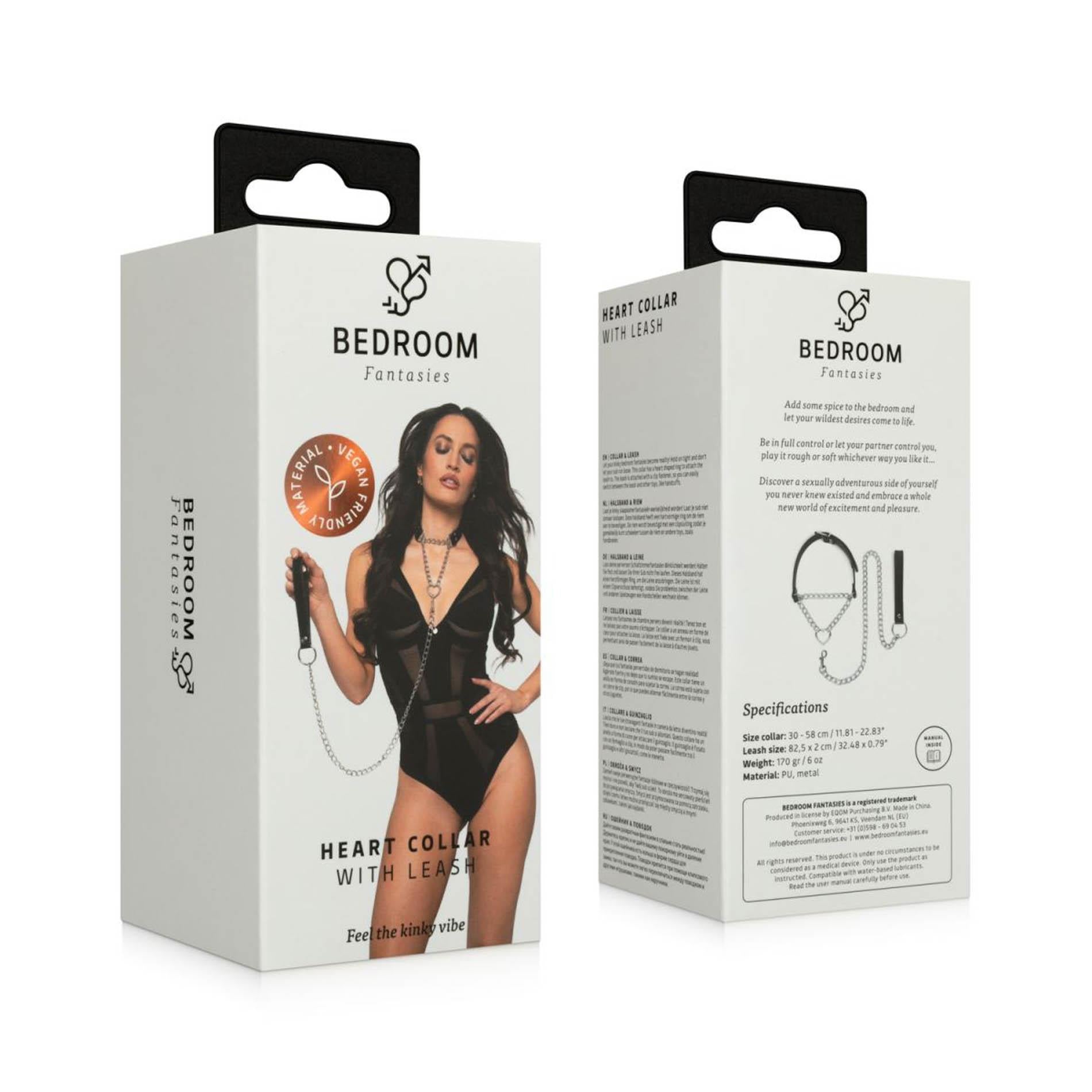 Bedroom Fantasies - Collar with Leash
Silver