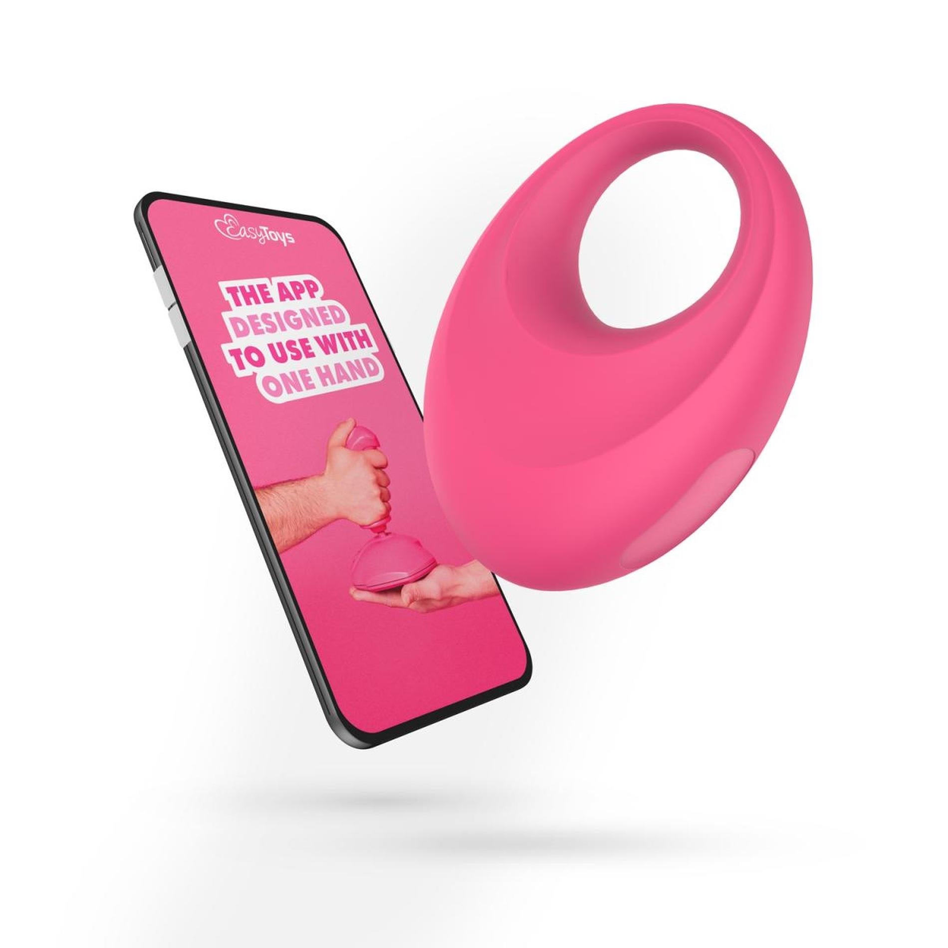 EasyConnect - Anneau pénien vibrant Leo contrôlé par l'application