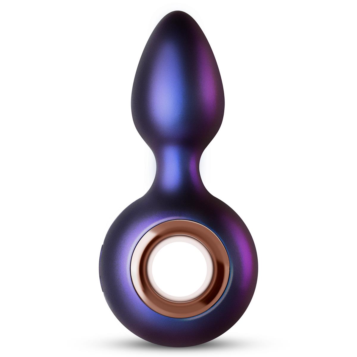 Plug anale Hueman Space 4 velocità – vibrante, ricaricabile, viola | EasyToys
