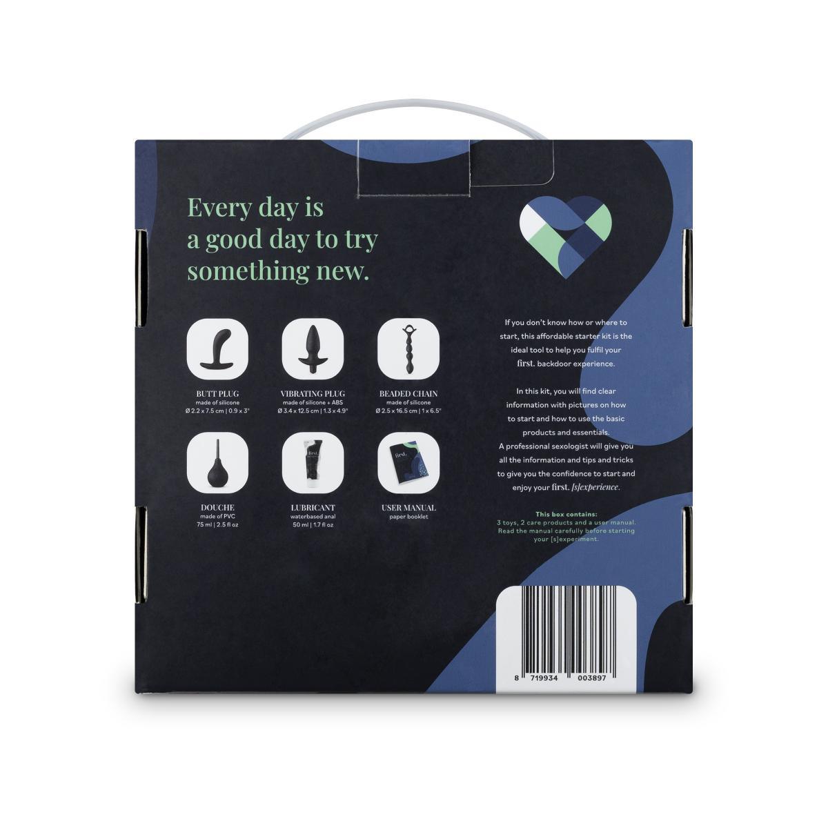 Szett First Blackdoor Experience – vibrációs | EasyToys