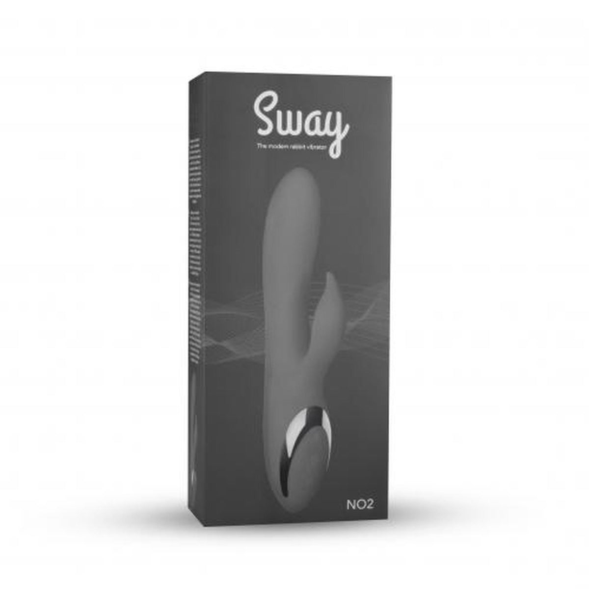 Rabbit vibrator No 2 – rechargeable, black | Sway Vibes