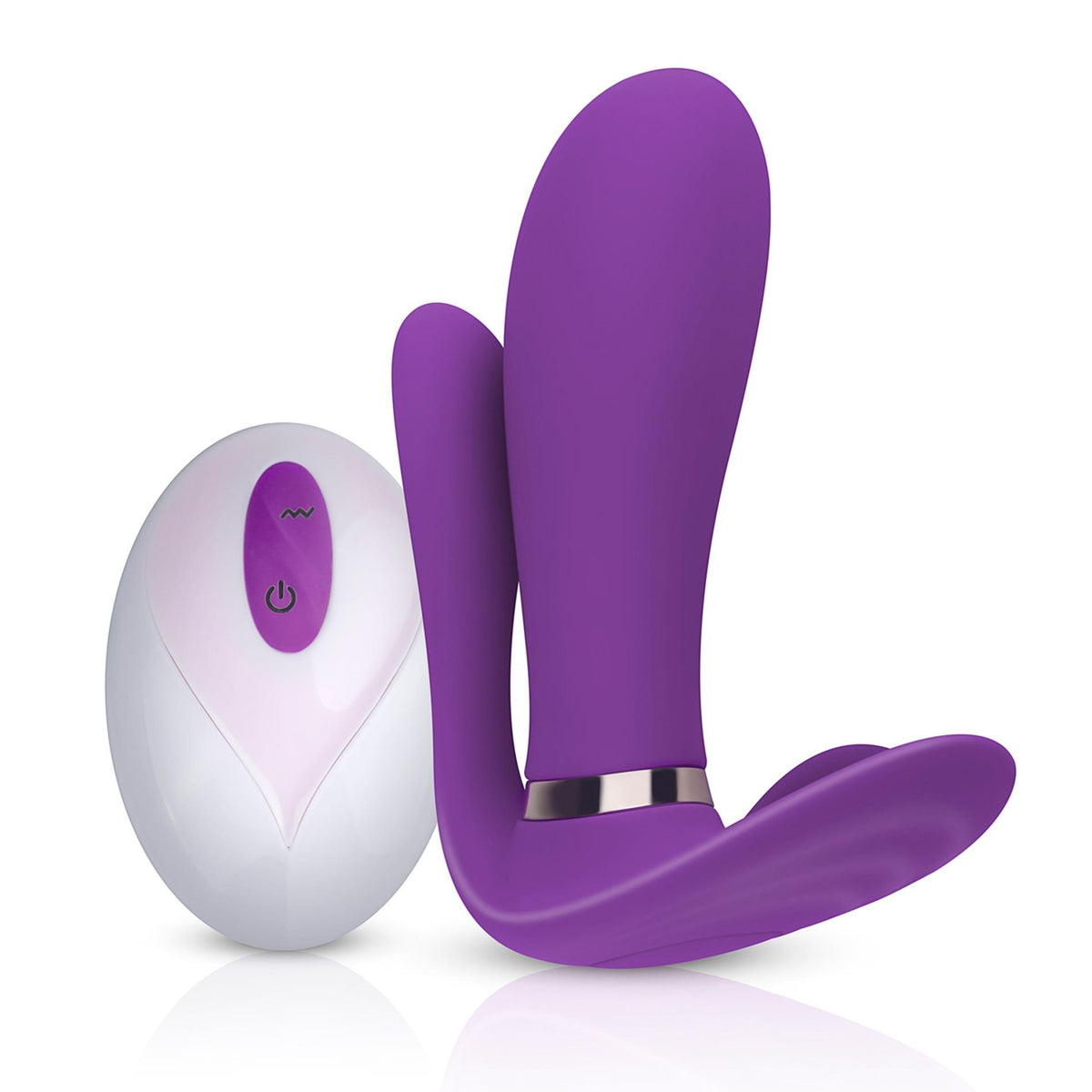 Vibratore punto G Pleaser – con telecomando, viola | Teazers