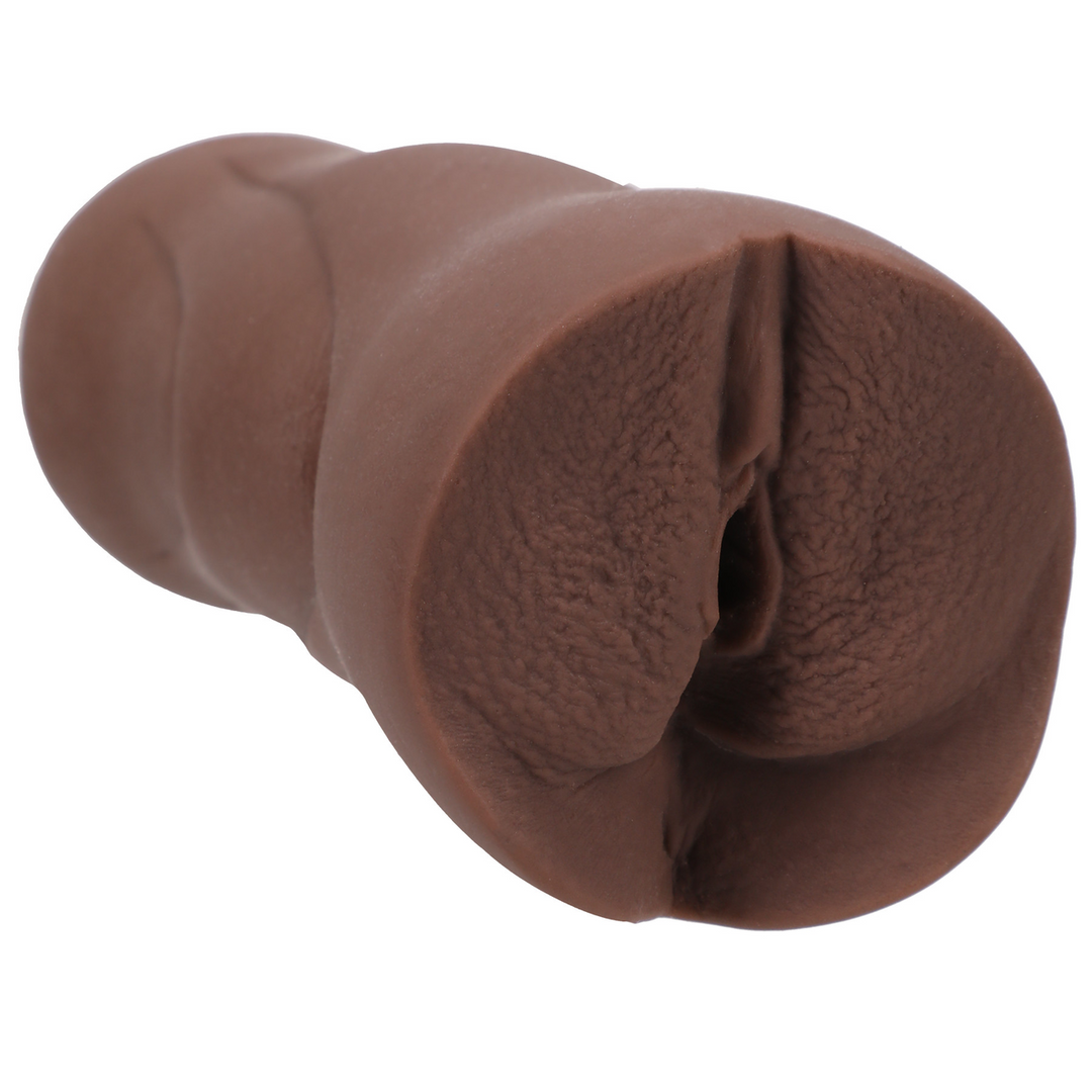 Masturbator Jenna Foxx Ultraskyn 14.6 cm – Taschenformat, braun | Doc Johnson