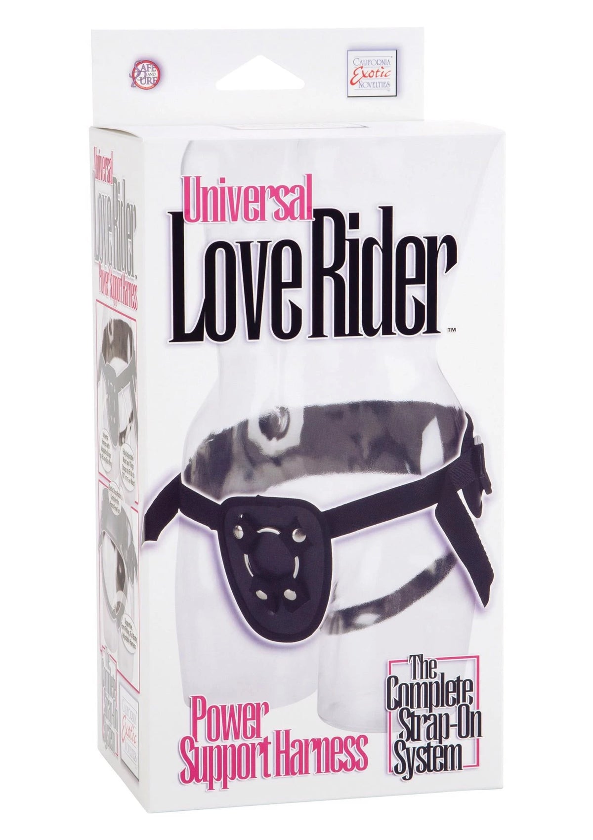 Imbracatura strap-on Support – nera | Calexotics