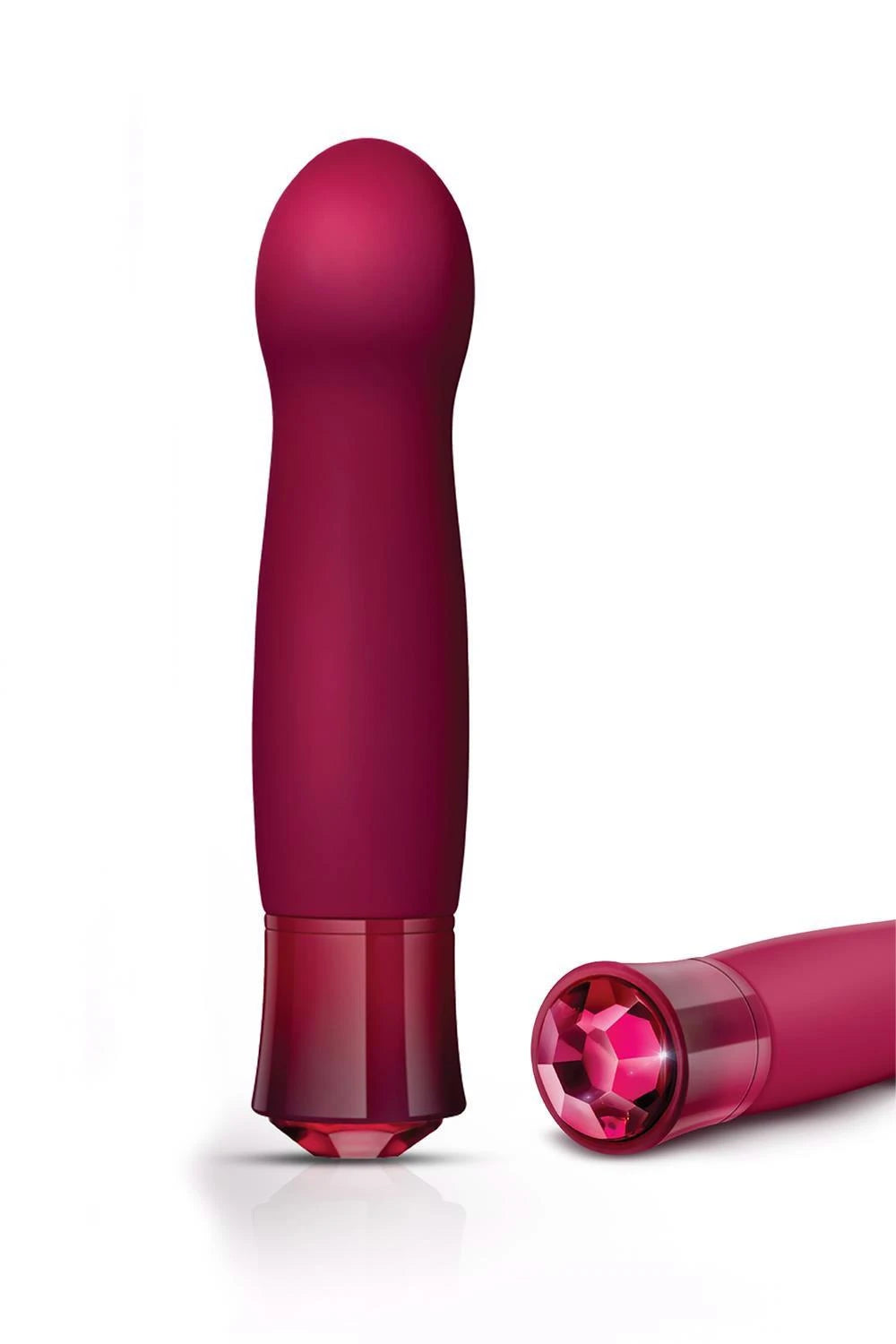 Mini vibromasseur OH Classy Ruby – rechargeable, avec bijou | Blush
