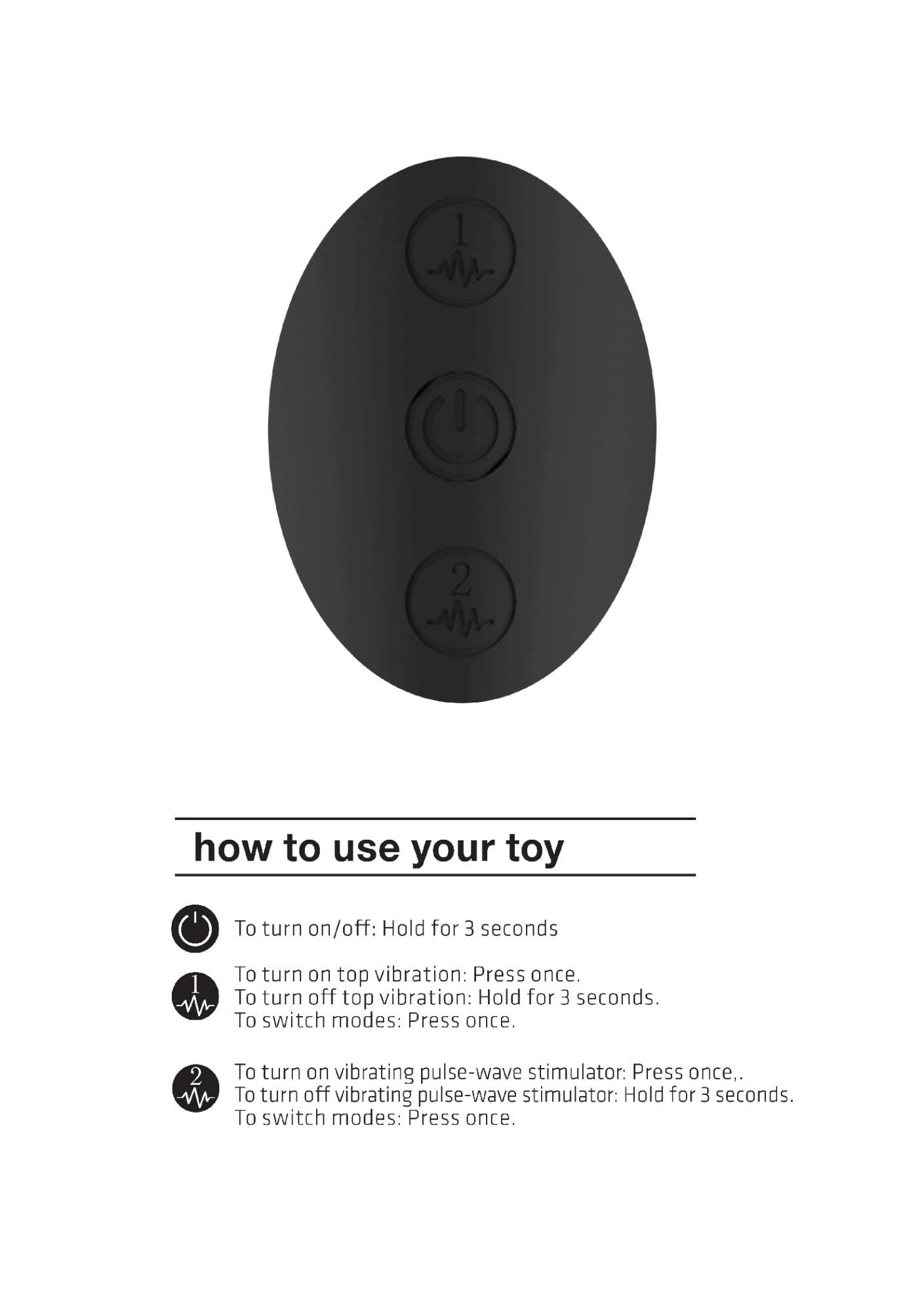 Enora - Wand Vibrator - Black