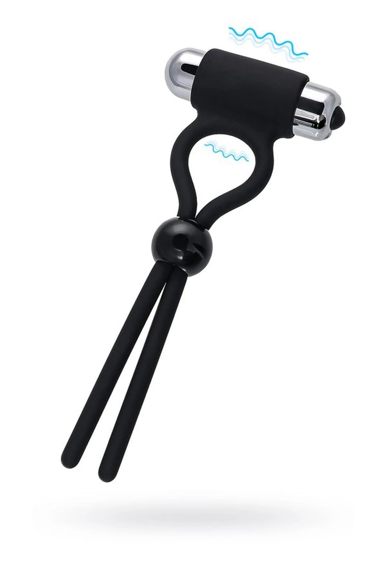 A-Toys Érection lasso Ect, noir, silicone, 14cm