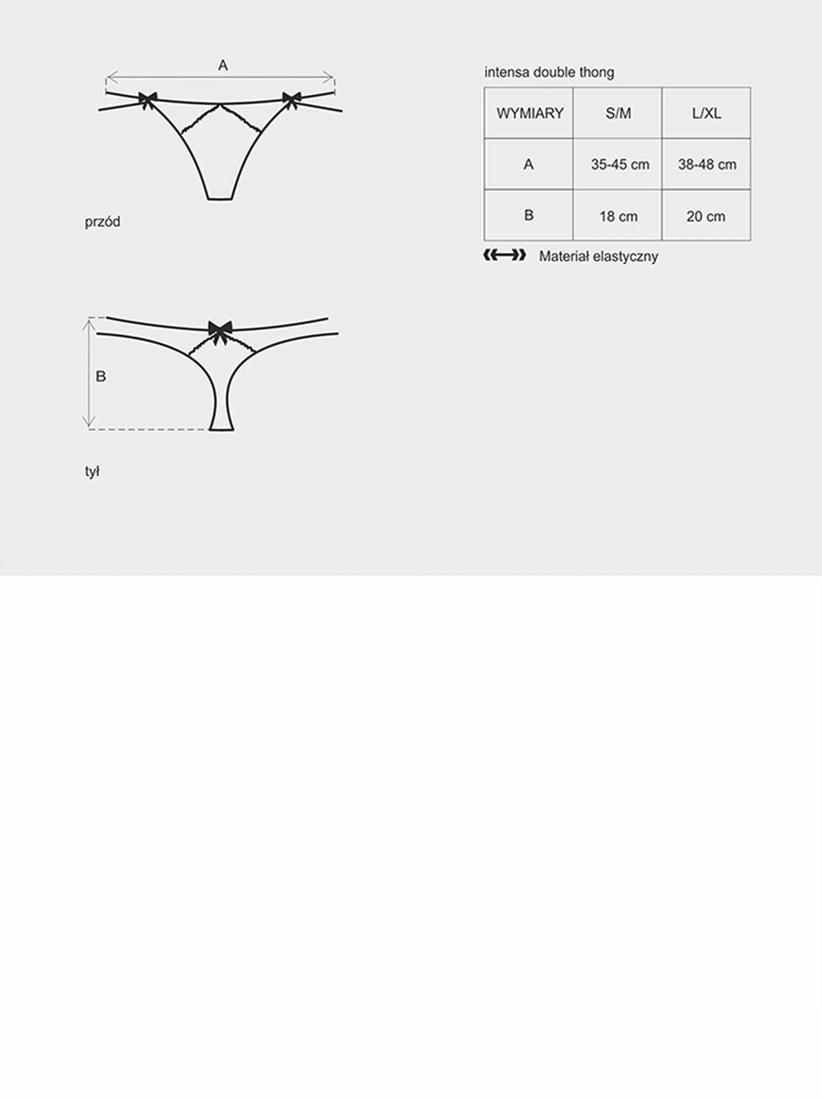 Slip Intensa – doppio, nero | Obsessive
