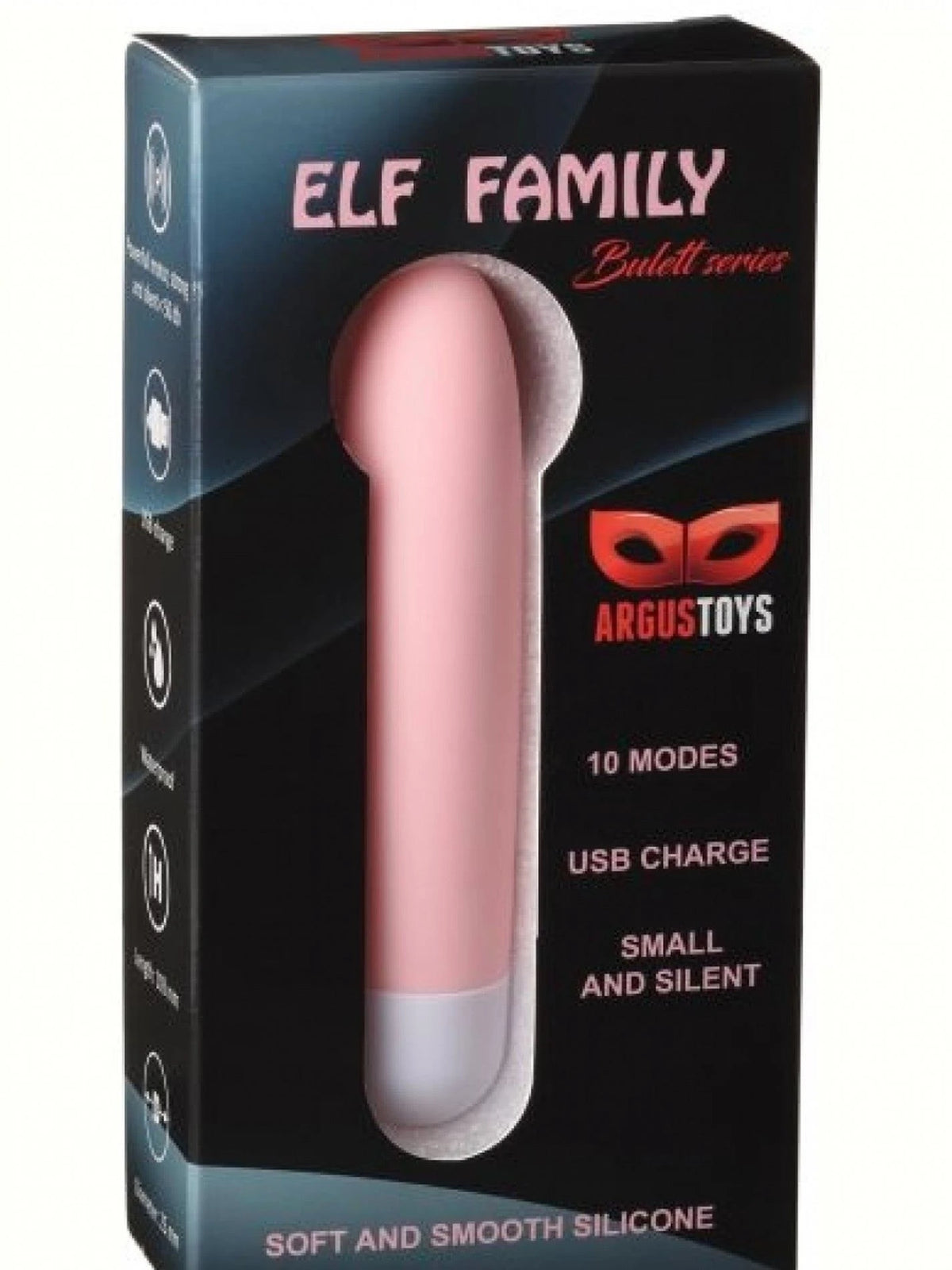Vibratore classico Elf family 1 10 funzioni – ricaricabile | Argus