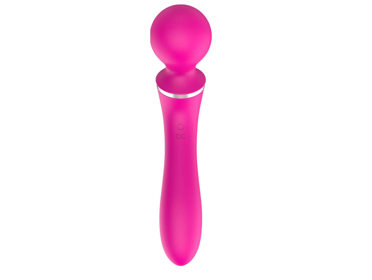 Massaggiatore wand overlay 10+ 10 funzioni – ricaricabile, doppio, fucsia | Favorites
