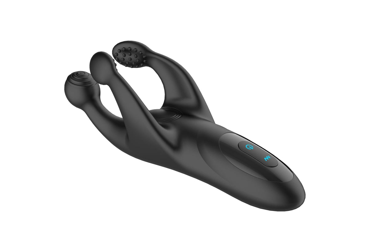 Masturbador Tapping – vibrador, negro | Favorites