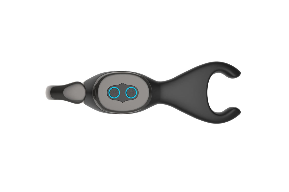 Vibrador anal tapping 10 funciones – con mando a distancia, recargable, negro | Favorites
