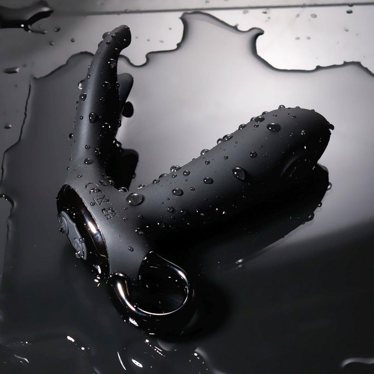 Vibrador anal tapping 10 funciones – con mando a distancia, recargable, negro | Favorites