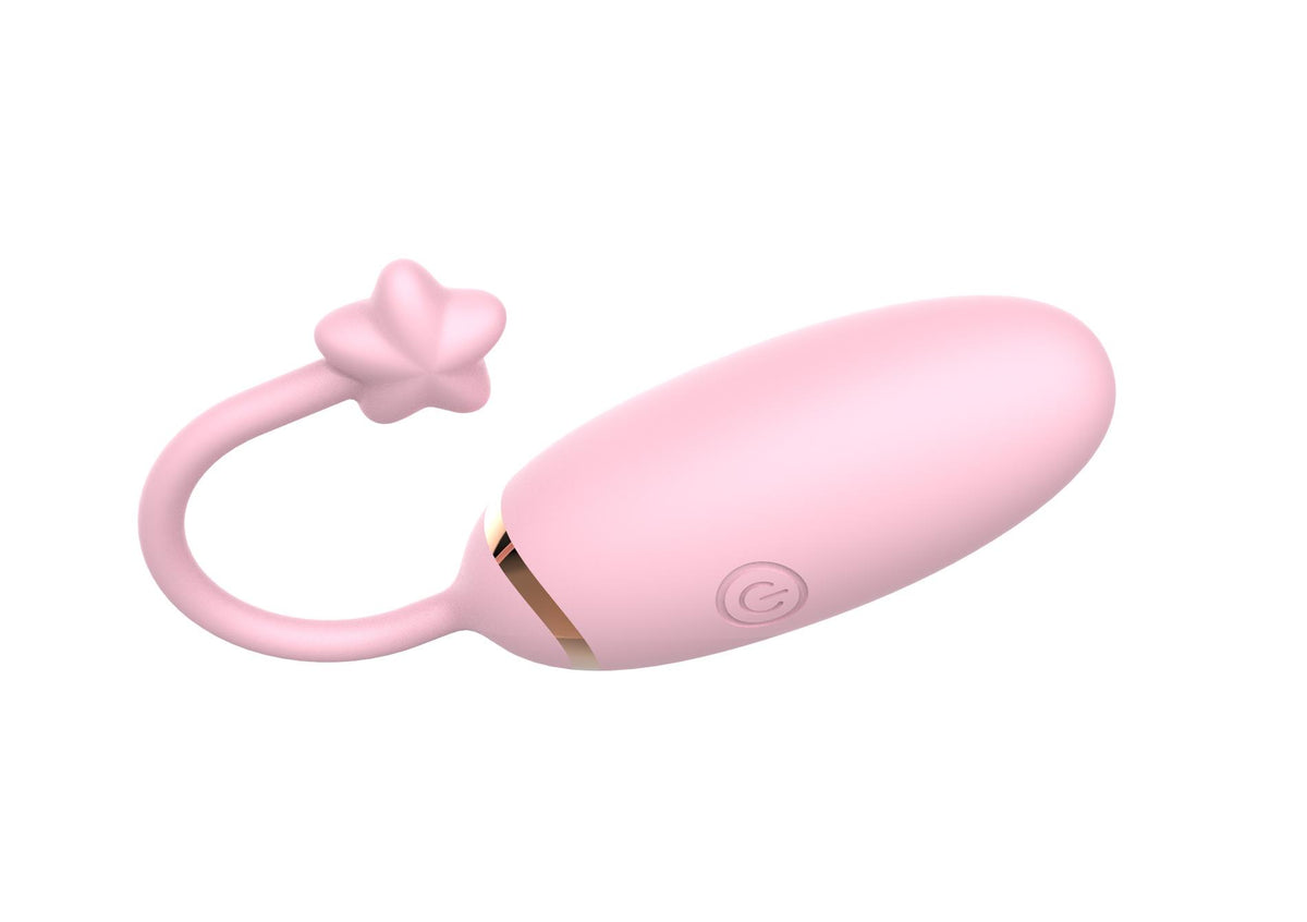 Œuf vibrant 8 cm – contrôlé par appli, rechargeable, rose | Favorites