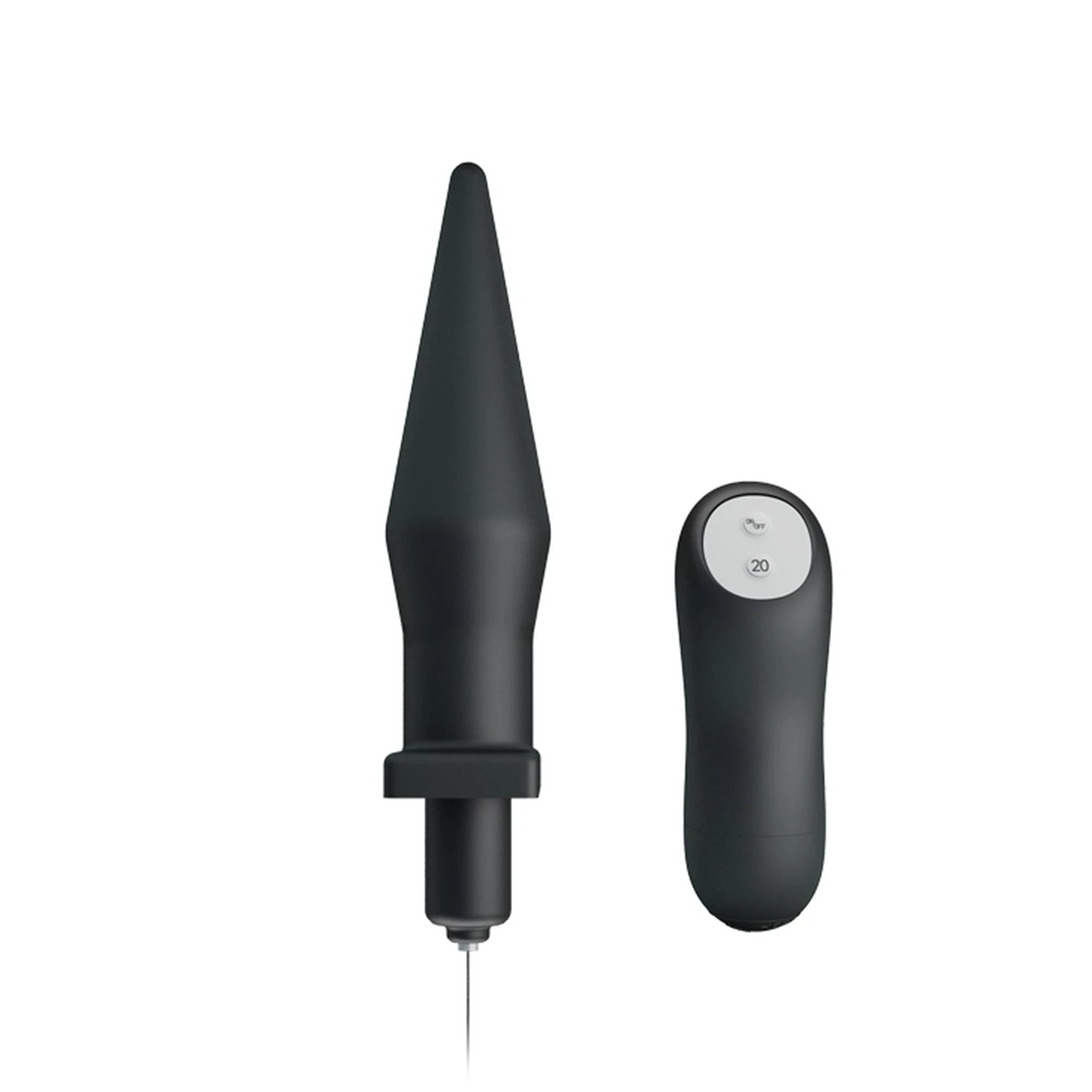BAILE - BUTT PLUG, 20 fonctions de vibration Télécommande sans fil