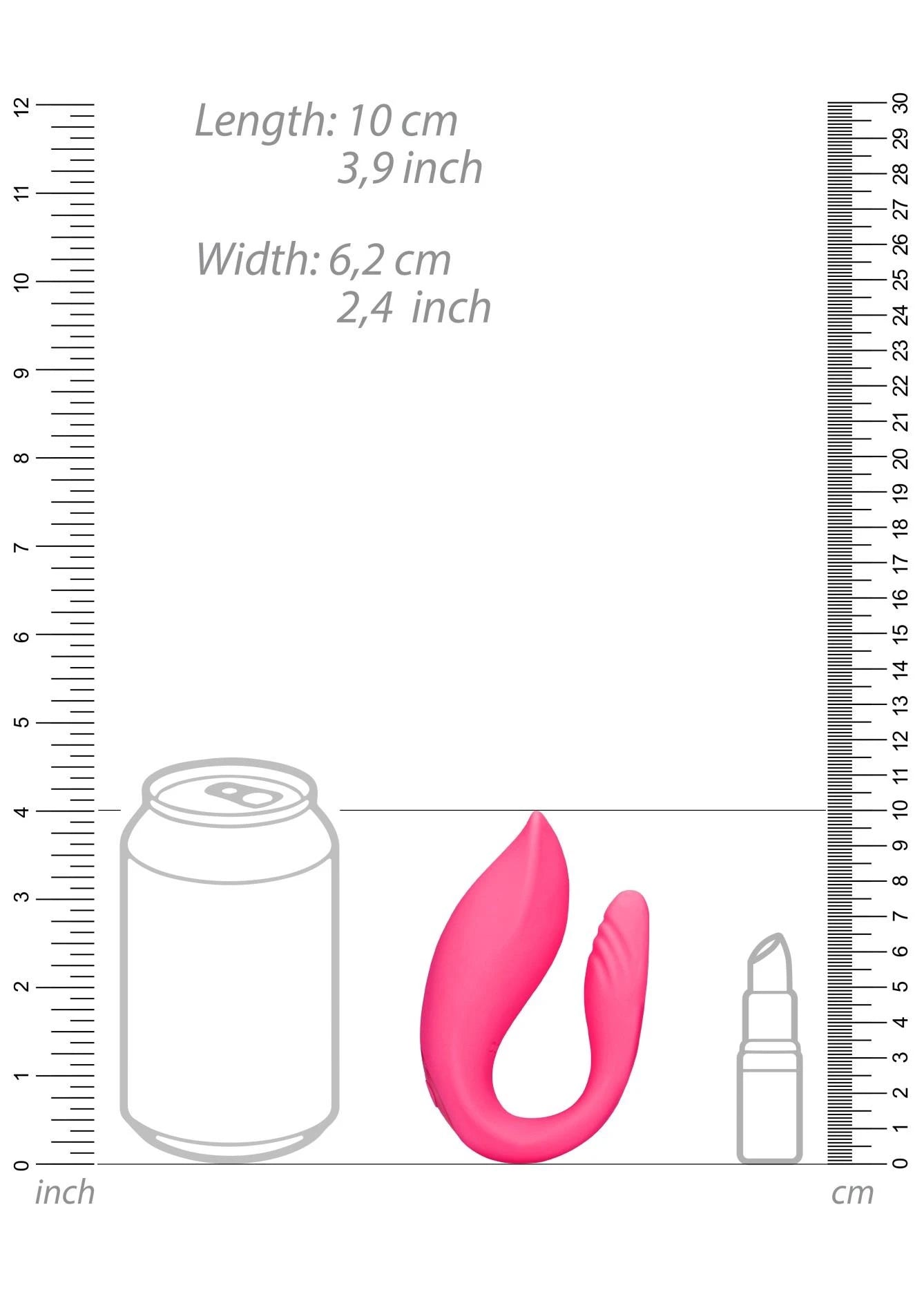 Couple Toy with Remote Control - Wild Strawberry