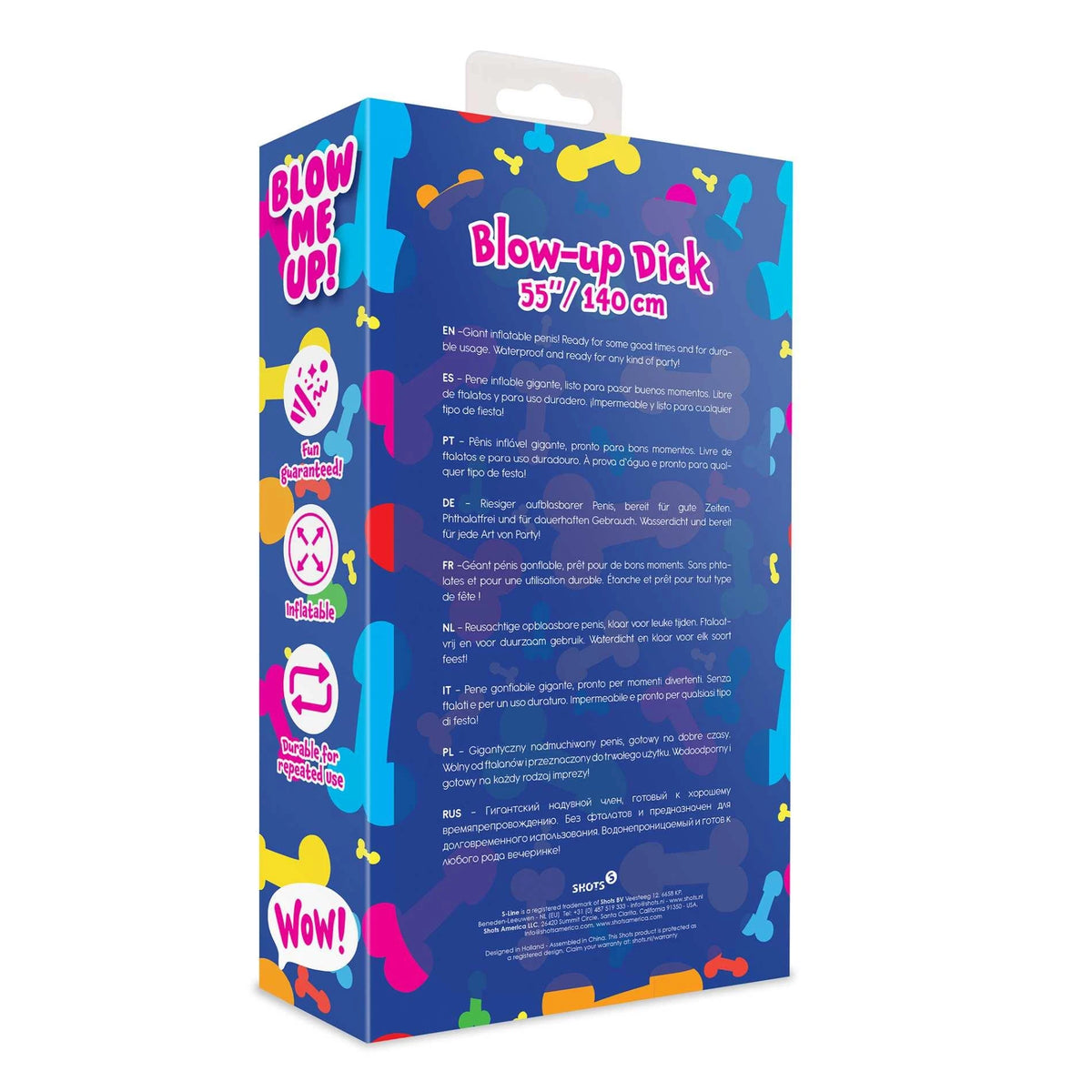 Gadget scherzoso Blow 55 cm | S-Line