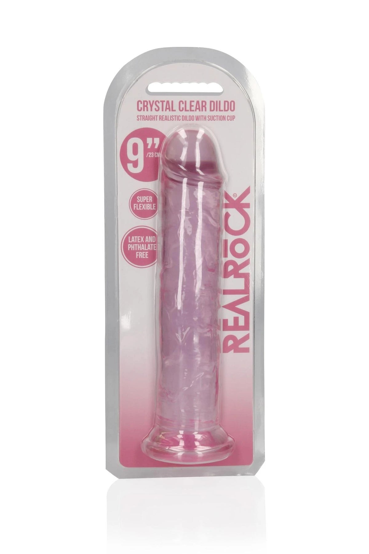 Dildo realistico Straight 7.2 cm – con ventosa, rosa | RealRock