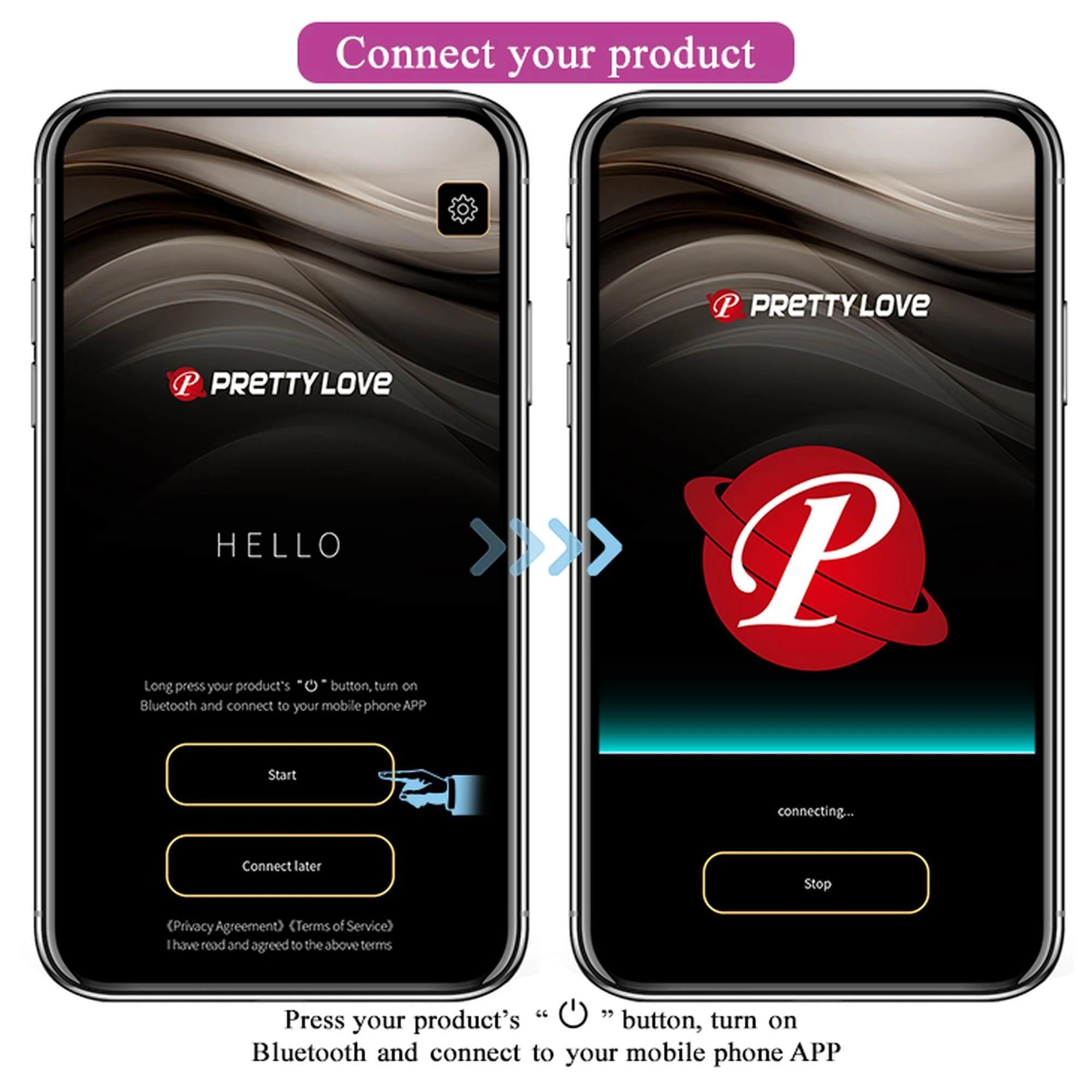 PRETTY LOVE - Jayleen, 12 fonctions de vibration Contrôle de l'application mobile à distance