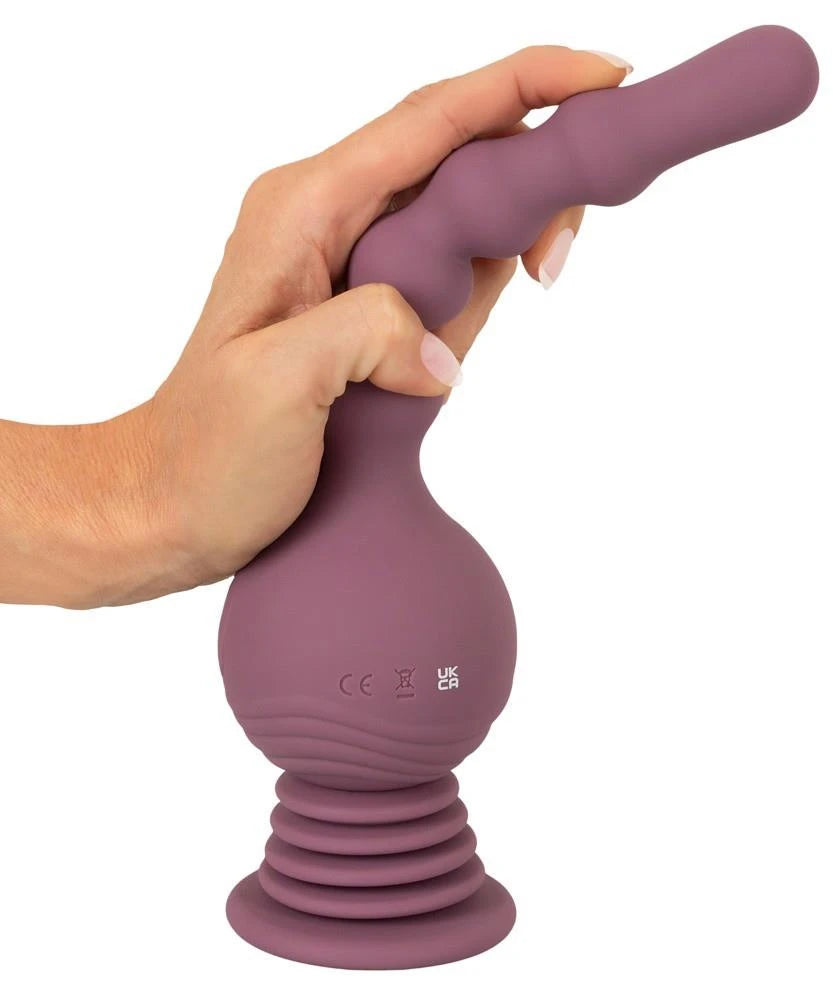 Vibrador anal Turbo Shaker 3 funções – recarregável, roxo