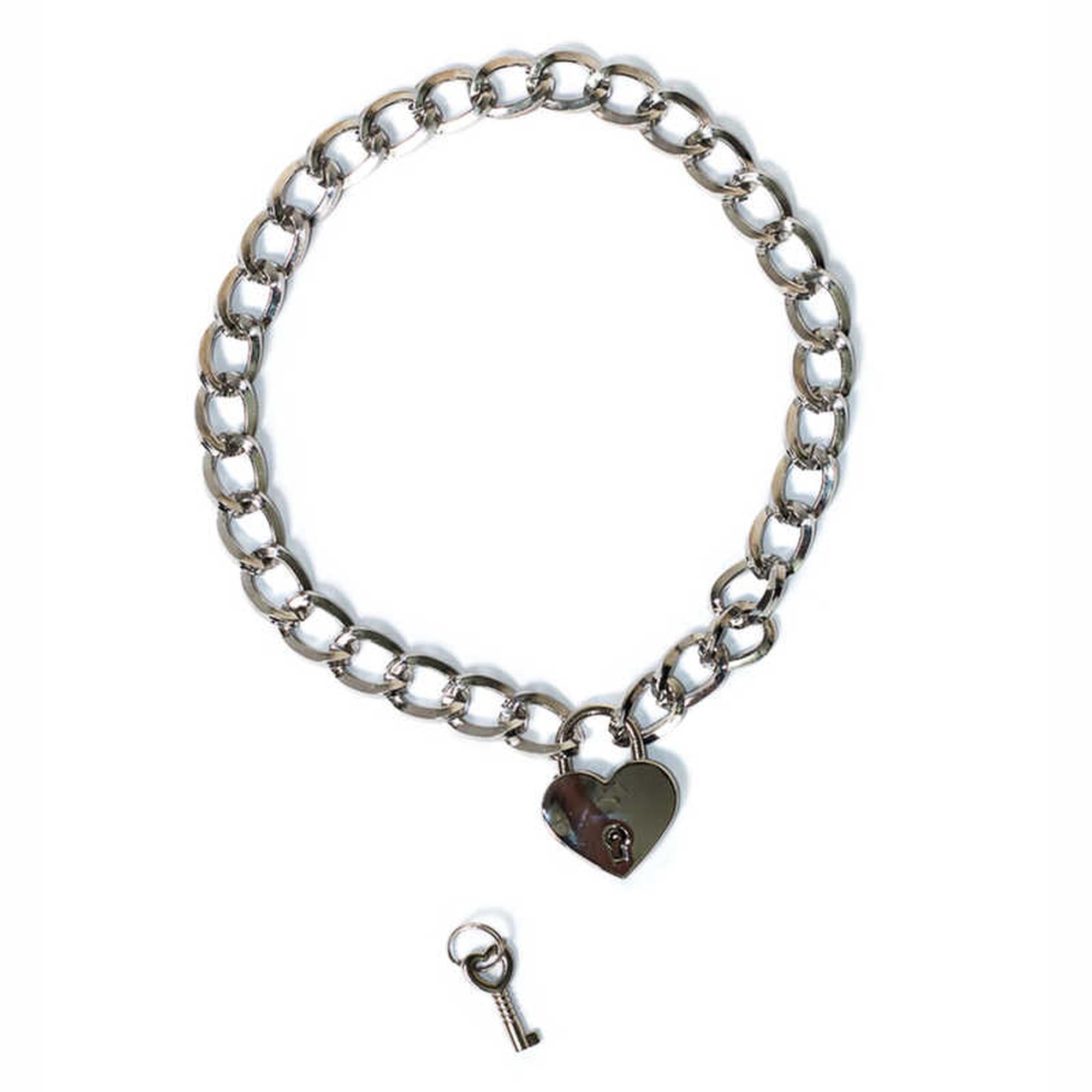 Fixations - The Collar Party Hard Embrace Silver