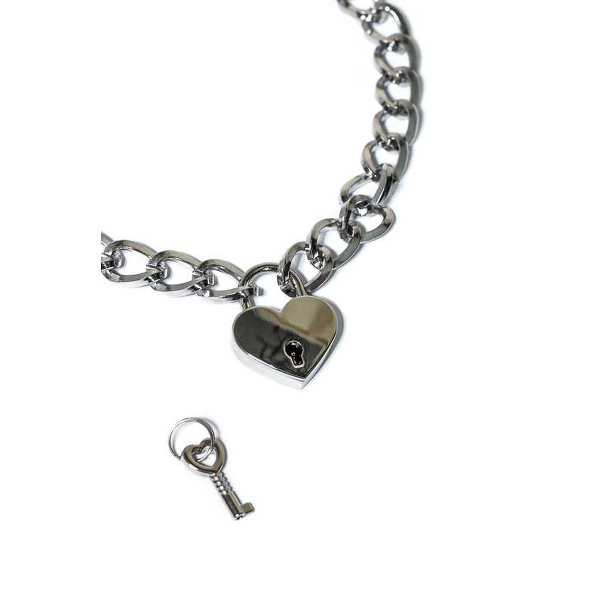 Fixations - The Collar Party Hard Embrace Silver