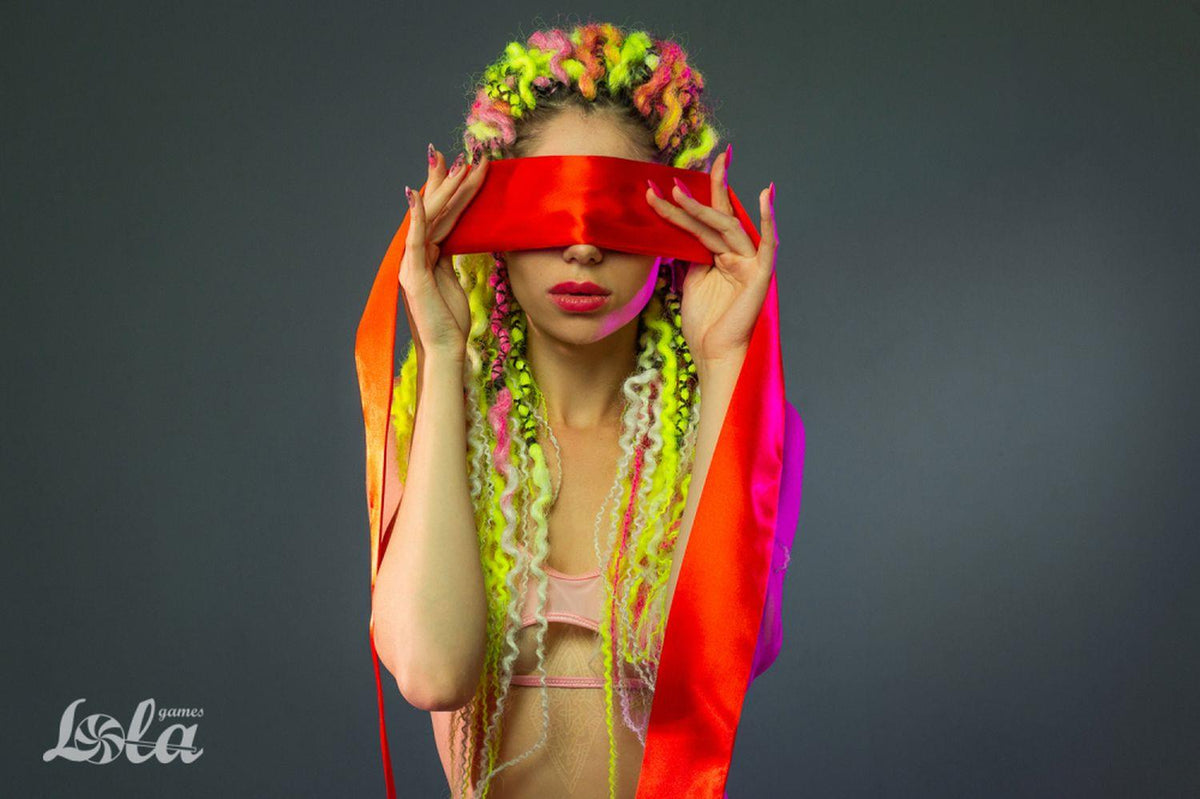 Maschera Tape Wink – rossa | Party Hard