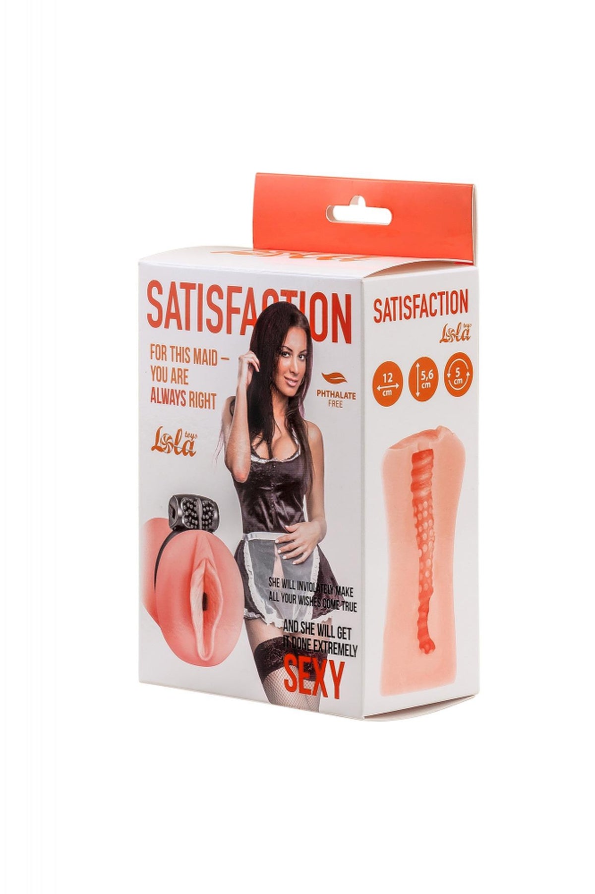 Masturbatore Lola Maid – nero | Satisfaction