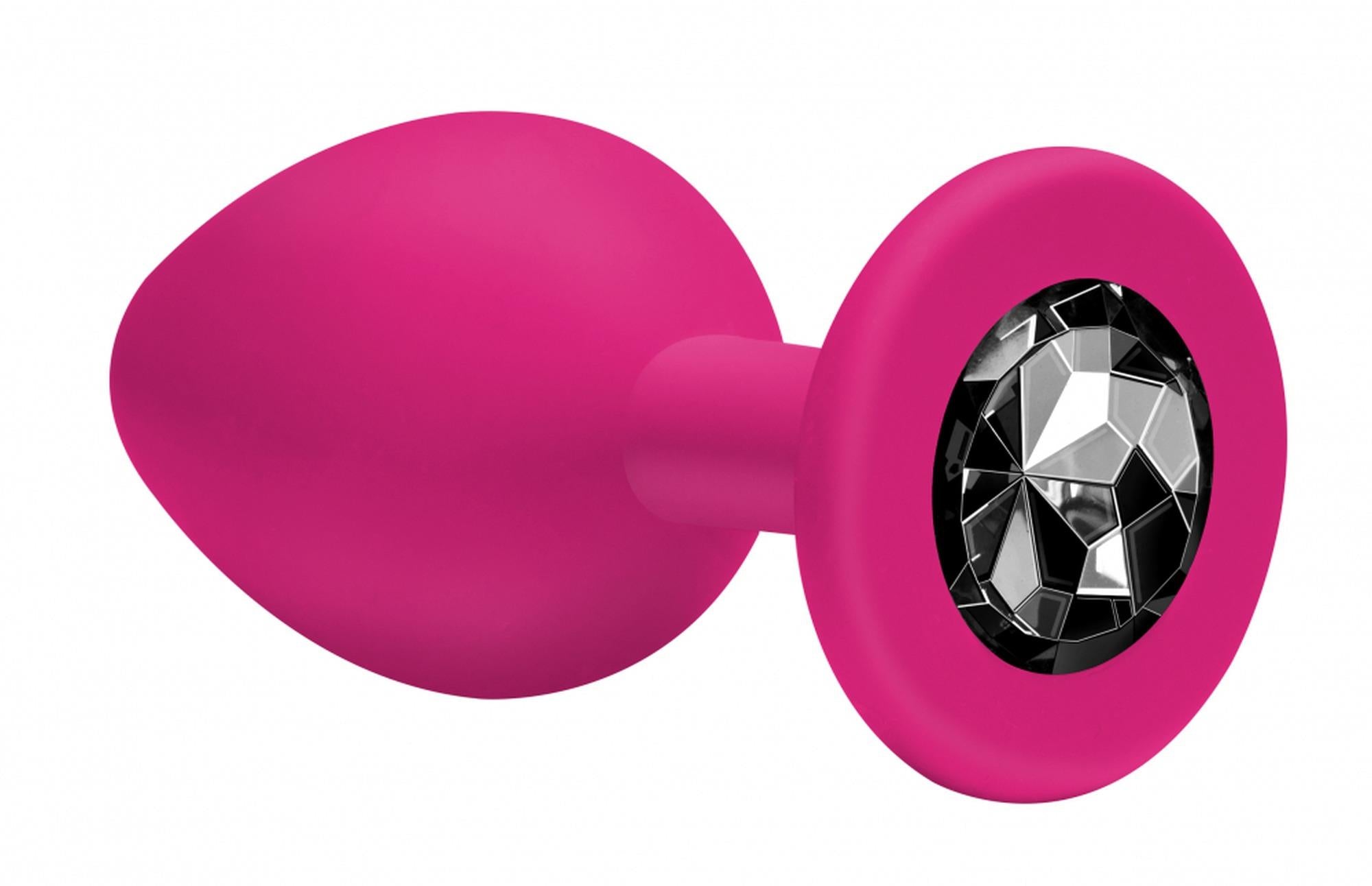 Plug-Anal Emotions Mignonne Petit Rose cristal noir