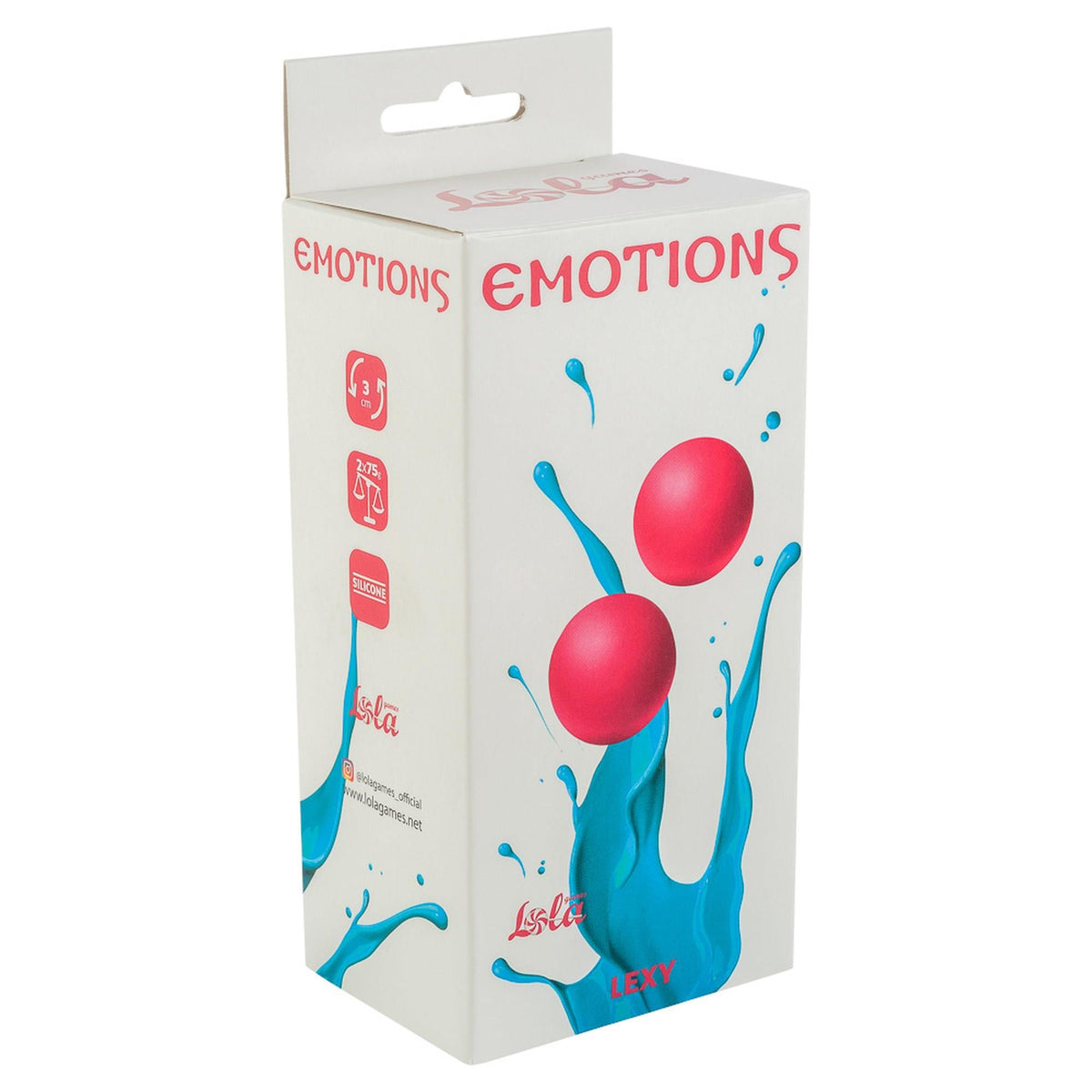 Kegel balls loop Emotions Lexy – pink | Lola Toys