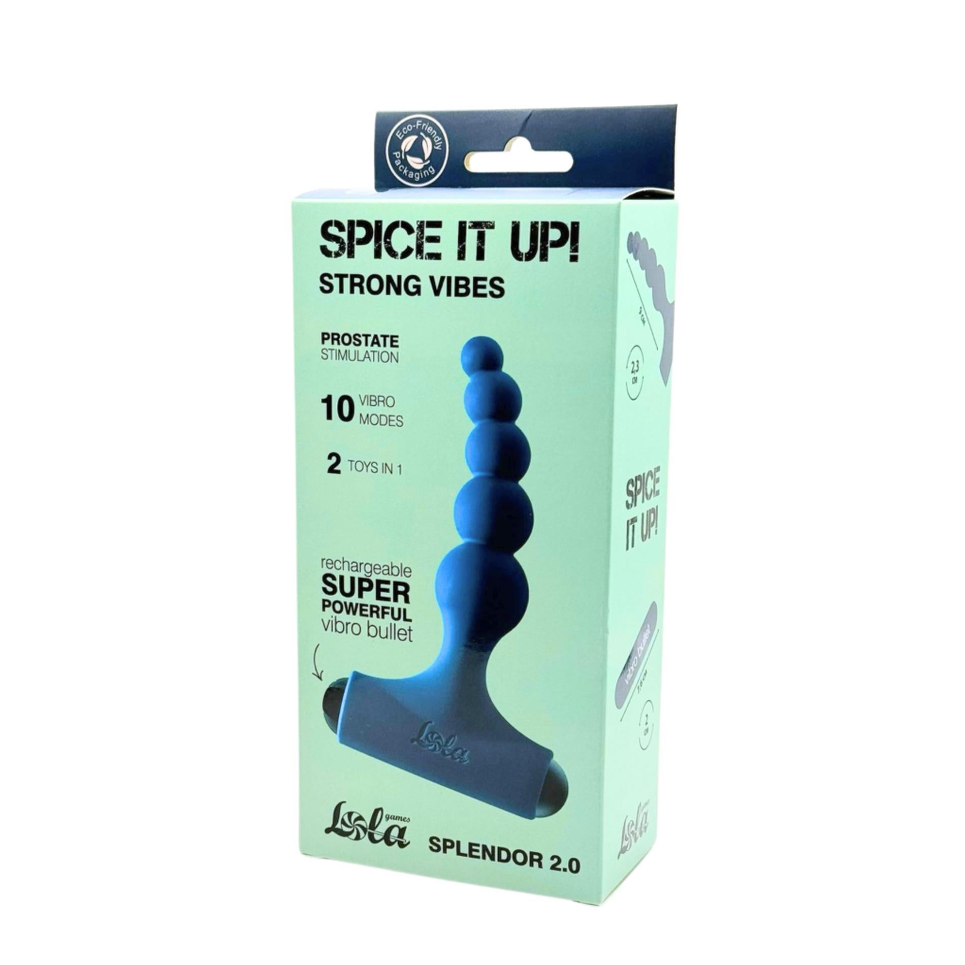 Plug Anal avec Balle Rechargeable Spice it Up Splendor 2.0