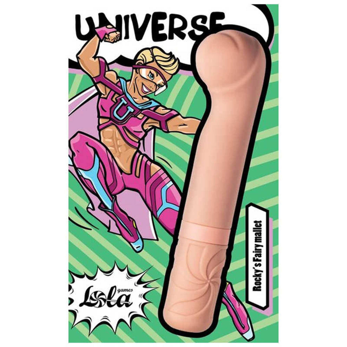 Mini-Vibrator Universe Rocky's Fairy Mallet 10 Funktionen – wiederaufladbar, beige | Lola Games