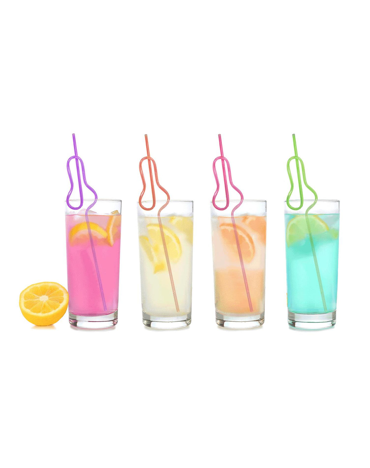 Gadget scherzoso Glitterati Silly Straws 8 | LITTLE GENIE PRODUCTIONS