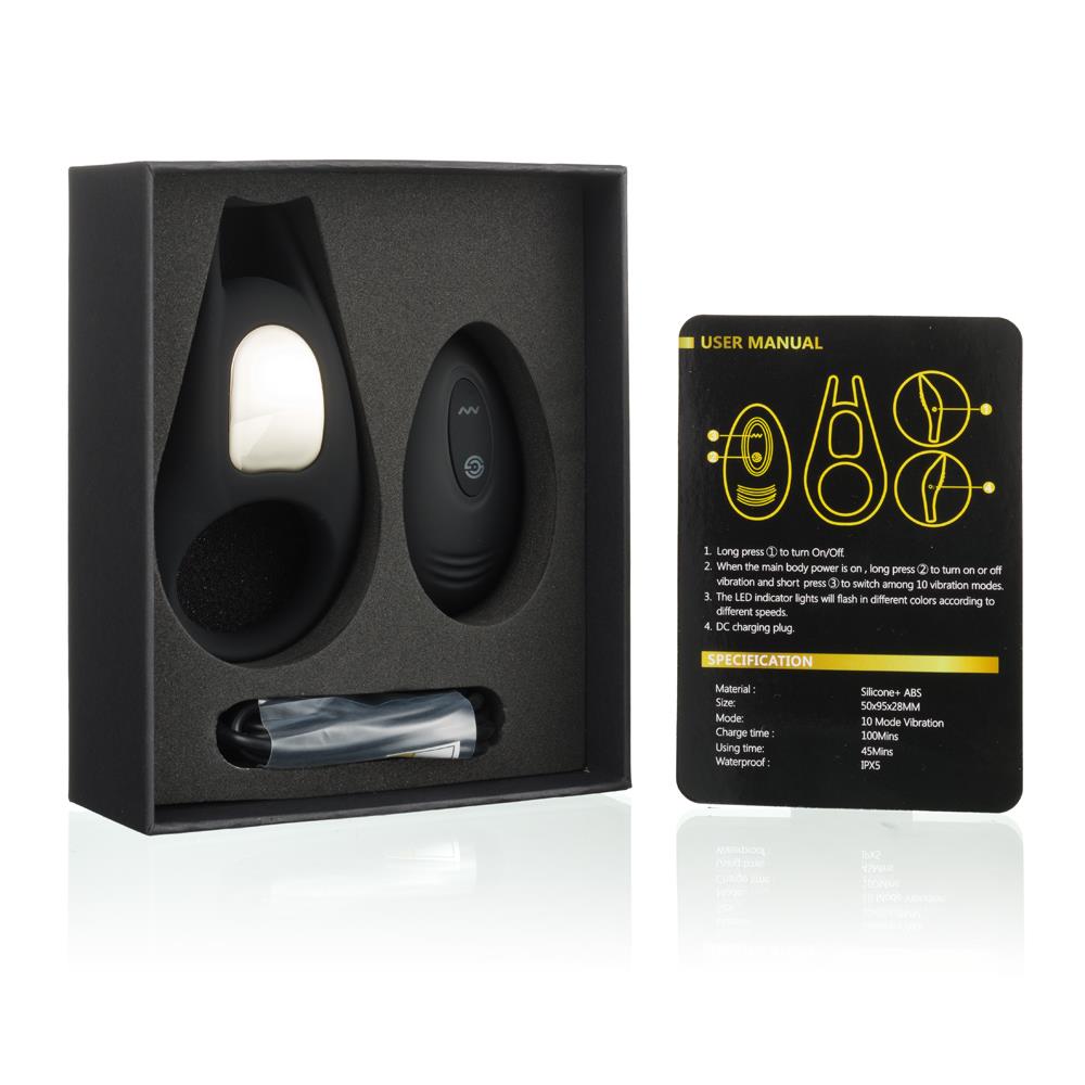 Anello fallico Crave 10 funzioni – con telecomando, ricaricabile | INTY Toys