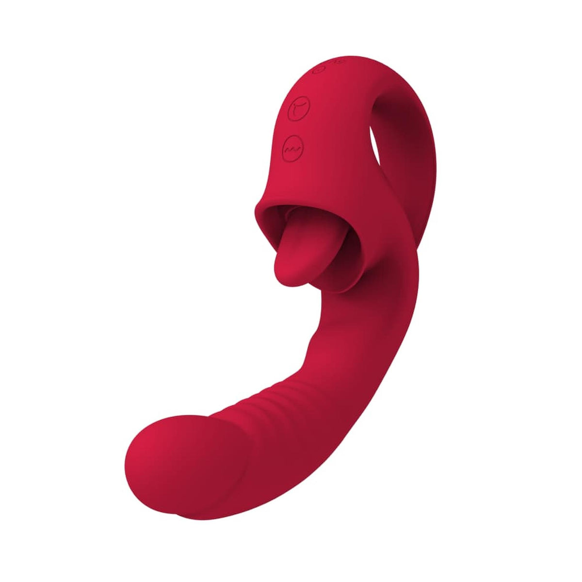 Vibratore punto G Licking 10 funzioni – ricaricabile 57-RV-001-04 | Rouge Velvet