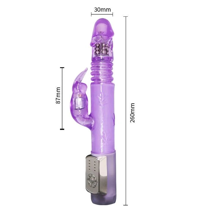 Vibrador rabbit 12 funciones – con empuje, rotatorio | Baile