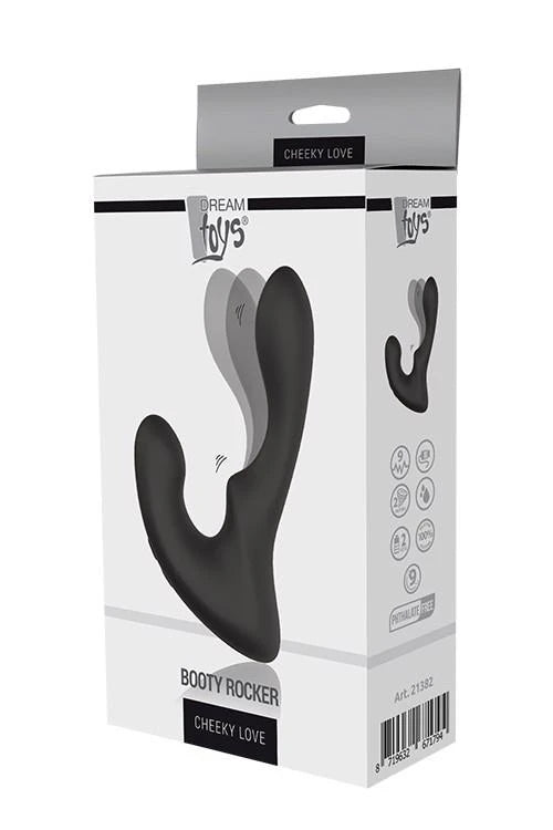 Culotte coquine LOVE BOOTY ROCKER NOIR
