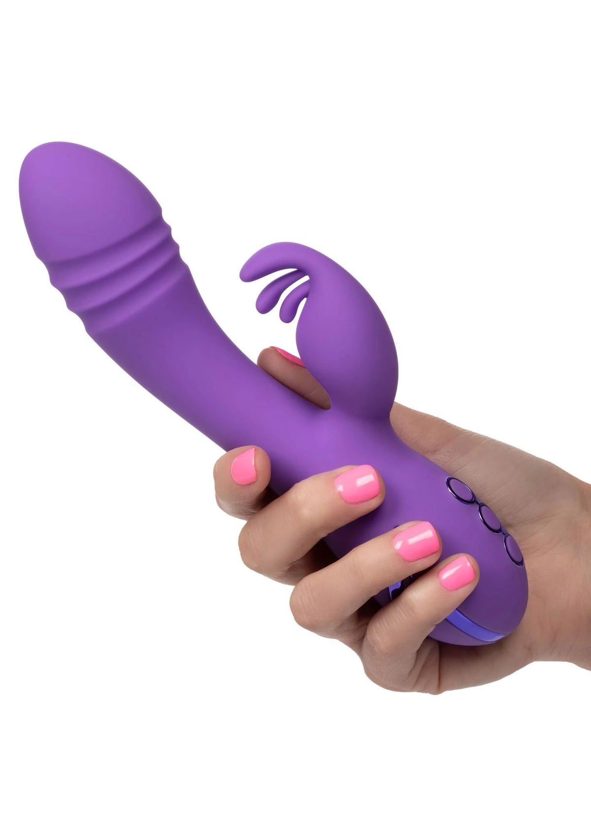 G-spot vibrator West Coast Wave Rider – purple | Calexotics