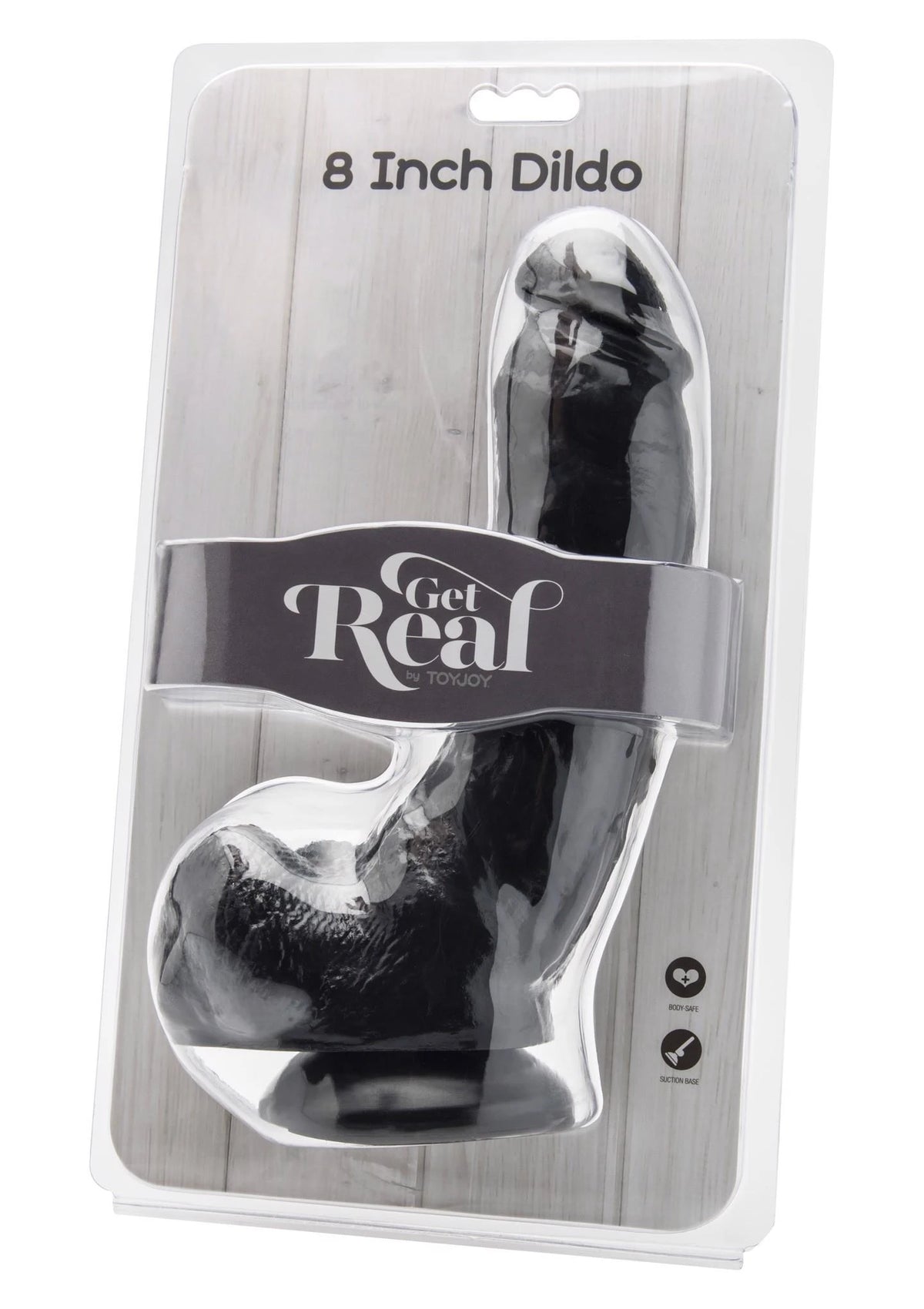 Dildo realistico – nero 30-10167-X-BLACK | ToyJoy