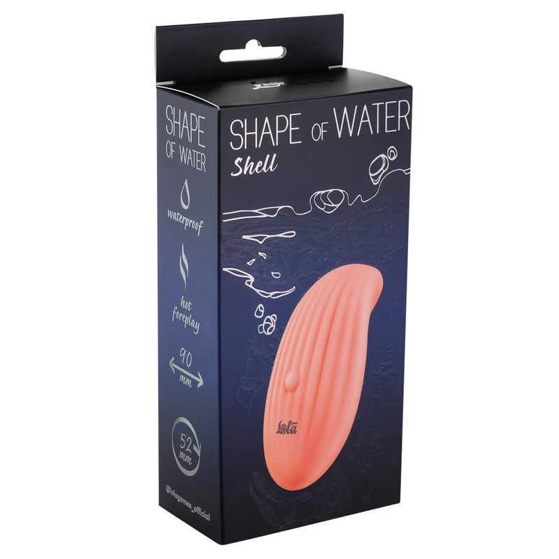 Estimulador de clítoris Lola games Shape Shell – recargable, naranja