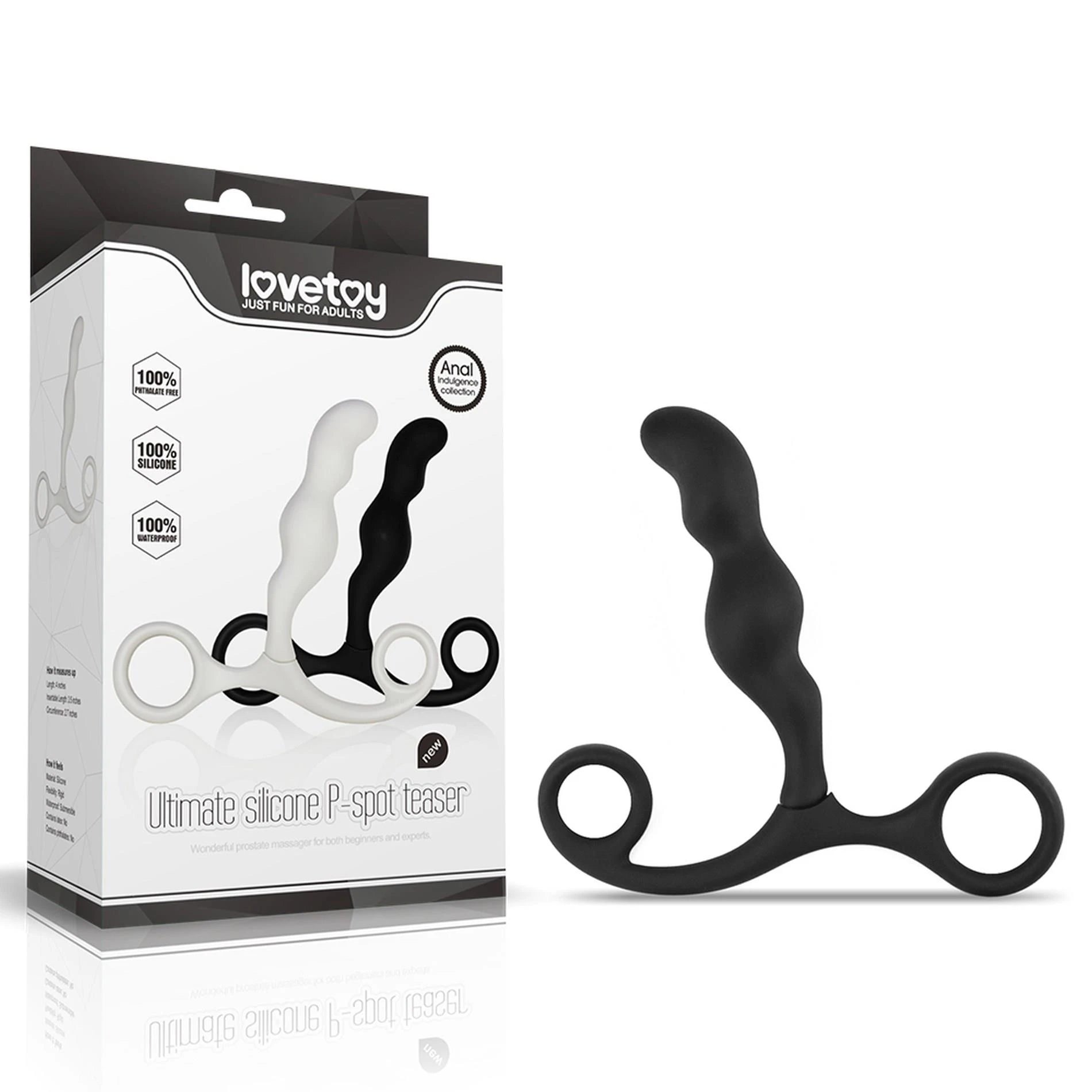 Ultimate Silicone P Spot Teaser Black
