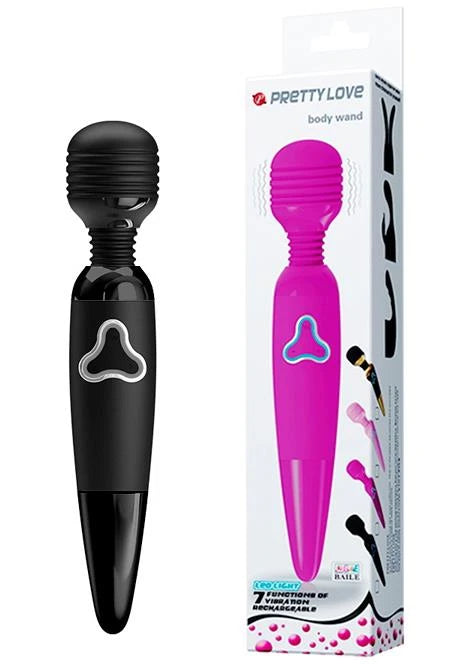PRETTY LOVE - BODY WAND NOIR 7 FONCTIONS
