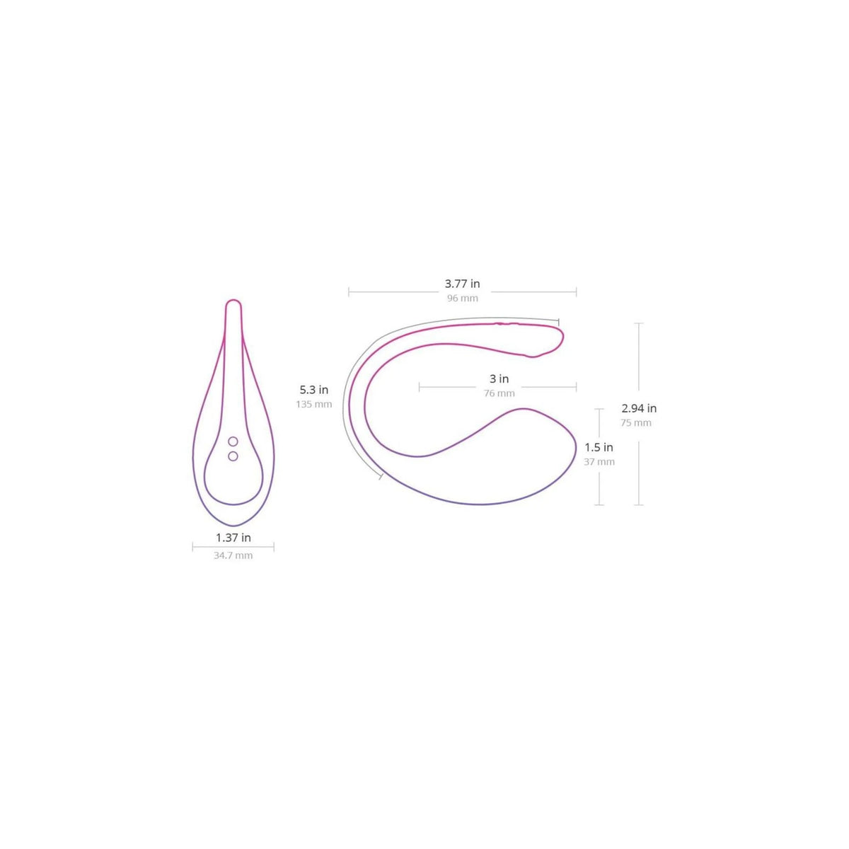Huevo vibrador Lush 3 4 funciones – control por app, rosa | Lovense