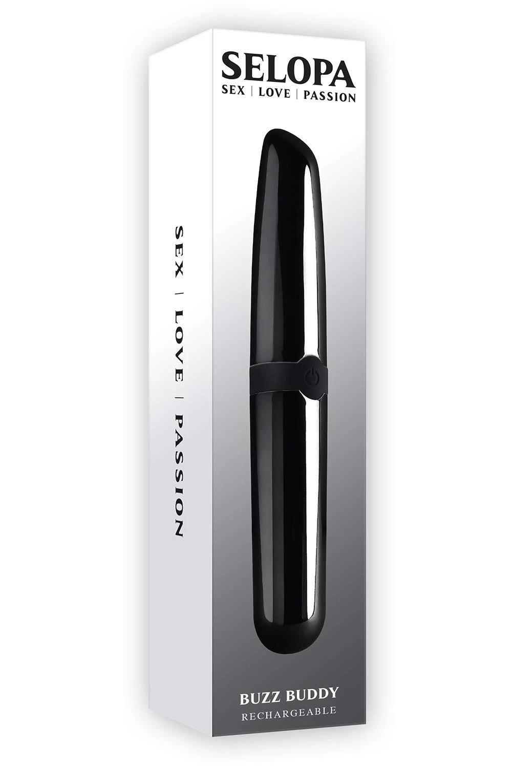 Vibrador clássico Buzz Buddy 7.6 cm – recarregável | Selopa