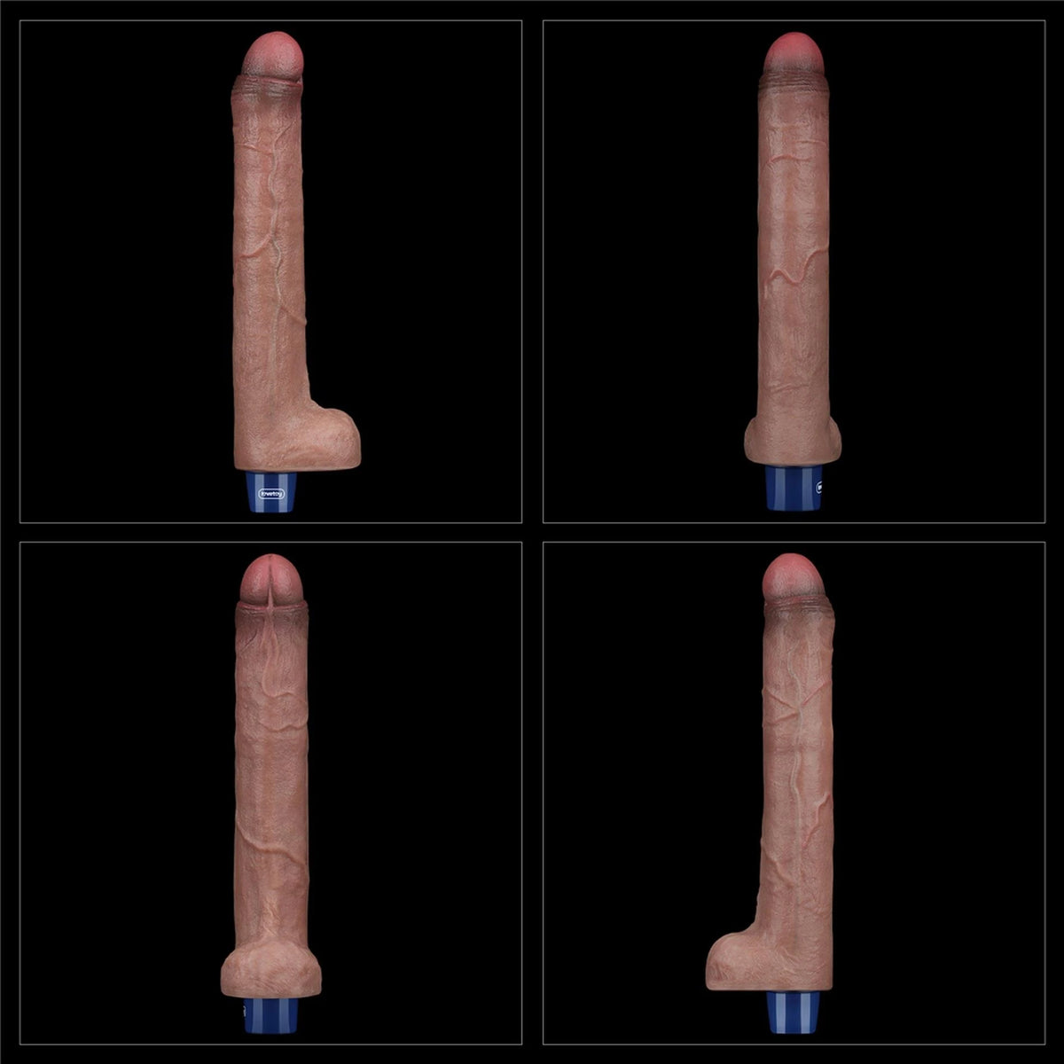 Consolador Softee 27.2 cm – recargable, vibrador, nude | Lovetoy